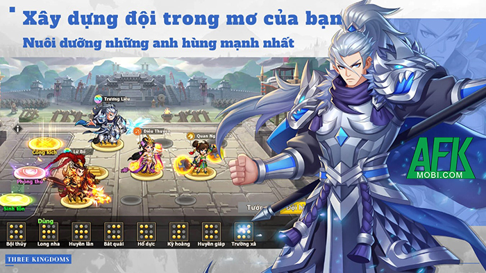 Game thẻ tướng Tam Quốc Chí - Danh Tướng Truyện cập bến làng game Việt 2