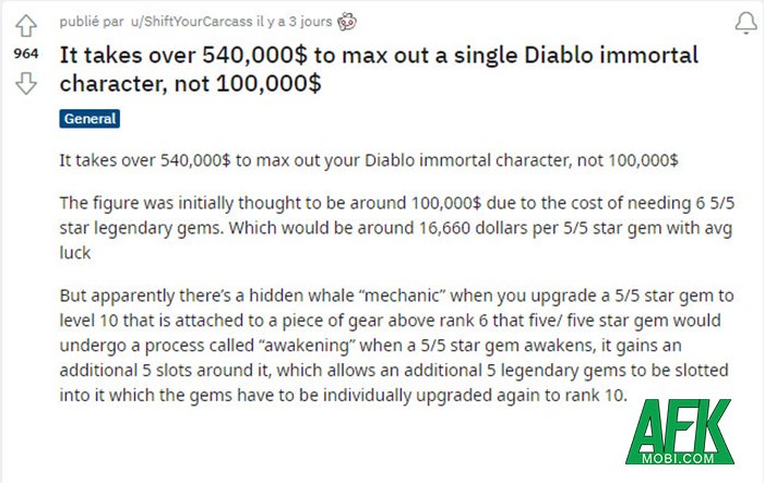 Game thủ chứng minh Diablo Immortal “đốt ví” nhiều hơn chúng ta nghĩ 8