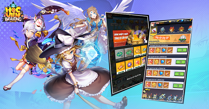 Game mới Học Viện Bá Vương Mobile mang Đa Vũ Trụ Anime vào lòng bàn tay bạn! 3