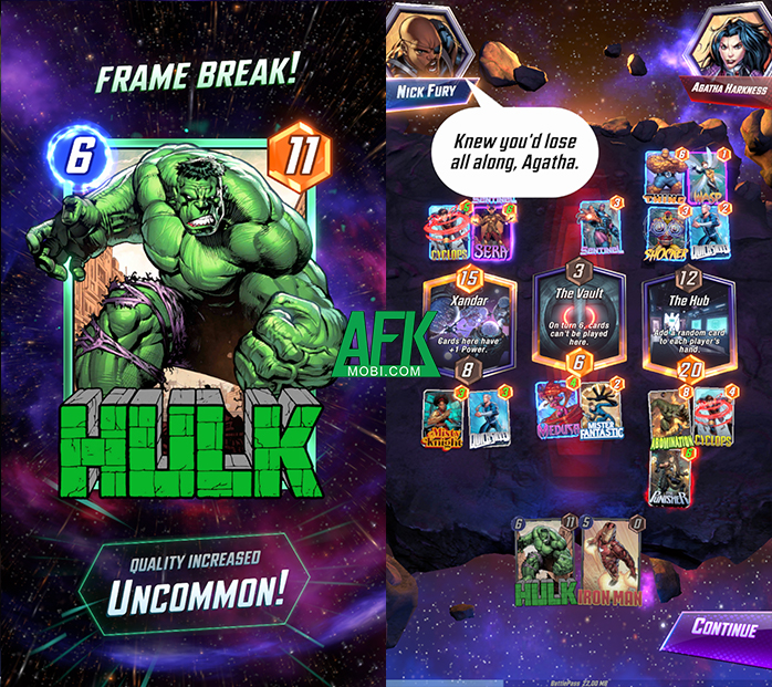 Marvel Snap game thẻ bài chiến thuật cực hấp dẫn tập hợp các siêu anh hùng của vũ trụ Marvel 3