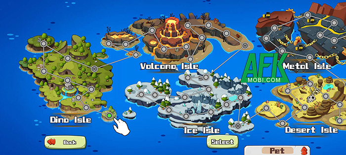 Thám hiểm hòn đảo khủng long trong tựa game Dino Isle 4