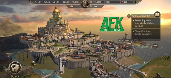 Xây dựng vương quốc vĩ đại và đội quân hùng mạnh của bạn trong tựa game chiến thuật Empire Mobile 1