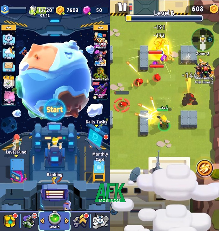 Hóa thân thành anh hùng tiêu diệt binh đoàn robot xấu xa trong game hành động Gunfire Hero: Shooting Archero 0