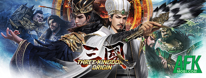 Game chiến thuật Tam Quốc Three Kingdoms Origin chính thức ra mắt, kết hợp với manga nổi tiếng Vương Giả Thiên Hạ 0