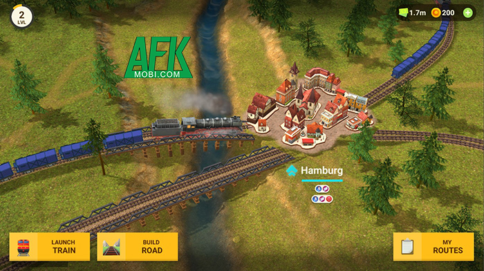 Xây dựng đế chế đường sắt của riêng bạn trong tựa game Railroad Empire 0