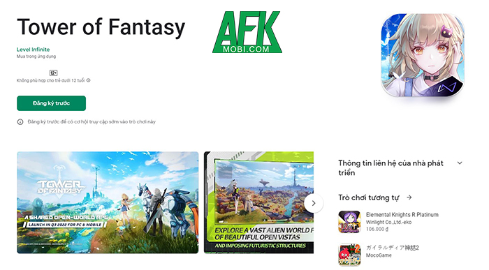 Tower of Fantasy mở đăng ký phiên bản quốc tế, game thủ Việt Nam không còn bị cho ra rìa 1
