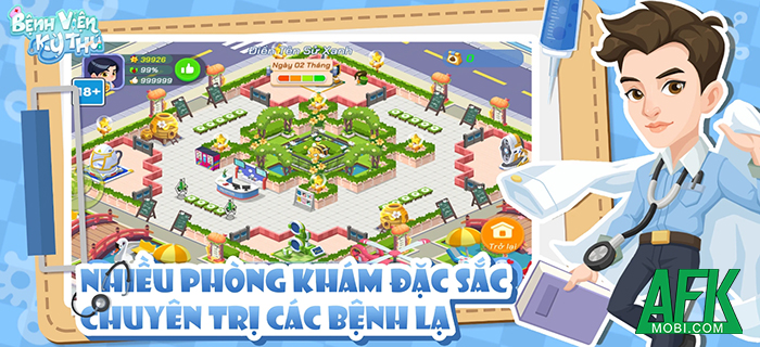 Game mô phỏng quản lý Bệnh Viện Kỳ Thú Mobile về Việt Nam 3