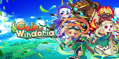 RPG Gale of Windoria game nhập vai phiêu lưu giải cứu thế giới với đồ họa pixel 2D cổ điển
