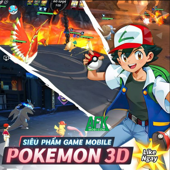 Mega Đại Chiến Mobile game Pokémon 3D mới về Việt Nam có sẵn tính năng giao dịch tự do 5