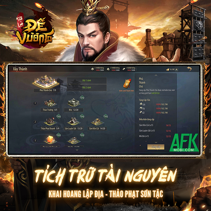 Ta Là Đế Vương VPlay lại thêm 1 game SLG hàng khủng cập bến làng game Việt 1