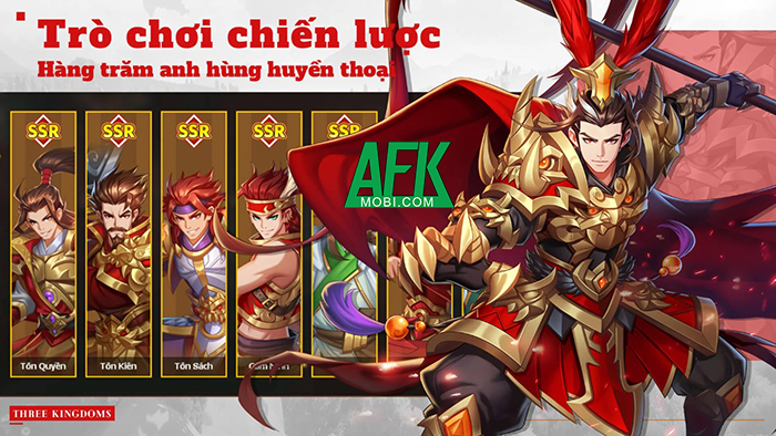 Game thẻ tướng Tam Quốc Chí - Danh Tướng Truyện cập bến làng game Việt 1
