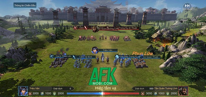 War of Kingdoms game chiến thuật Tam Quốc có đồ họa 3D cực sống động 2