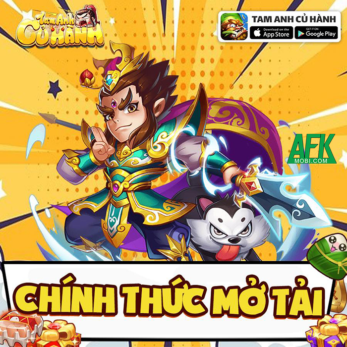 Tam Anh Củ Hành game thẻ tướng Tam Quốc hài hước và độc đáo vừa ra mắt tại Việt Nam 0