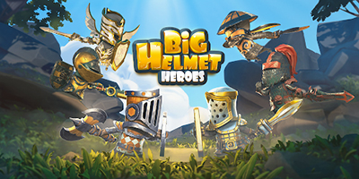 Hóa thân thành các chiến binh “đầu to” trong game đối kháng Big Helmet Heroes: PVP Arena