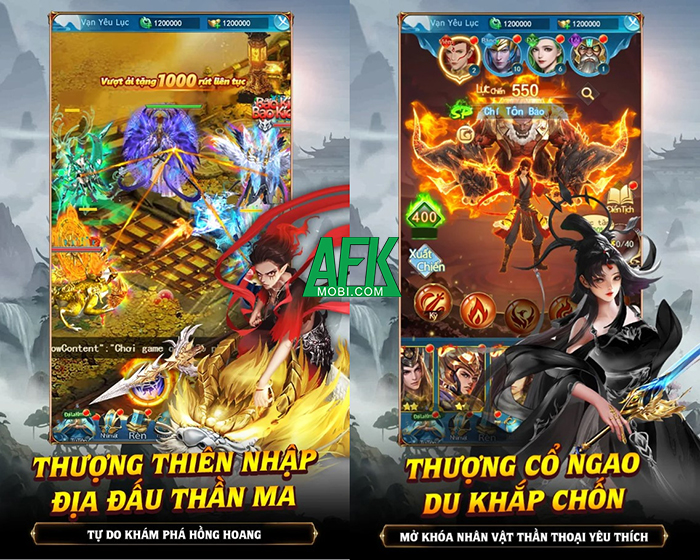 Game mobile tu tiên Thượng Cổ Truyền Kỳ: Thần Ma cập bến Việt Nam 2
