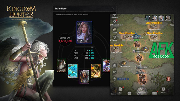 Kingdom Hunter game thẻ tướng chiến thuật fantasy có hơn 140 vị tướng cho bạn thu thập 4