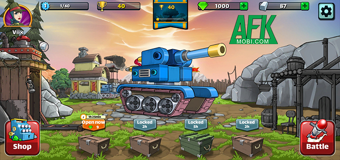 King Of War tựa game bắn xe tăng với lối chơi sử dụng thẻ bài độc đáo, mới lạ 3
