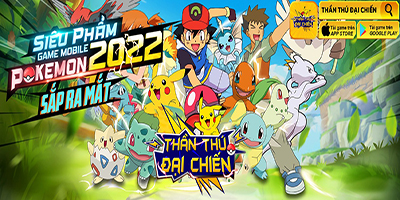 Thần Thú Đại Chiến game đấu Pokémon đồ họa 2D+ cực đẹp mắt sắp ra mắt làng game Việt