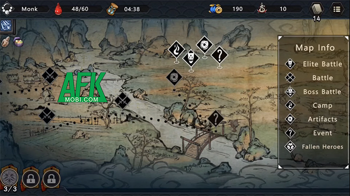 Castle Morihisa game thẻ bài roguelike cho game thủ hóa thân thành một samurai diệt quỷ 4
