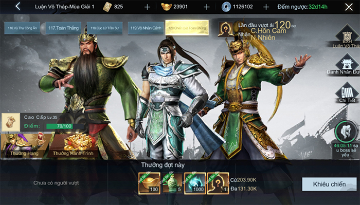 Bí kíp chinh phục Luận Võ Tháp trong Dynasty Warriors: Overlords 0