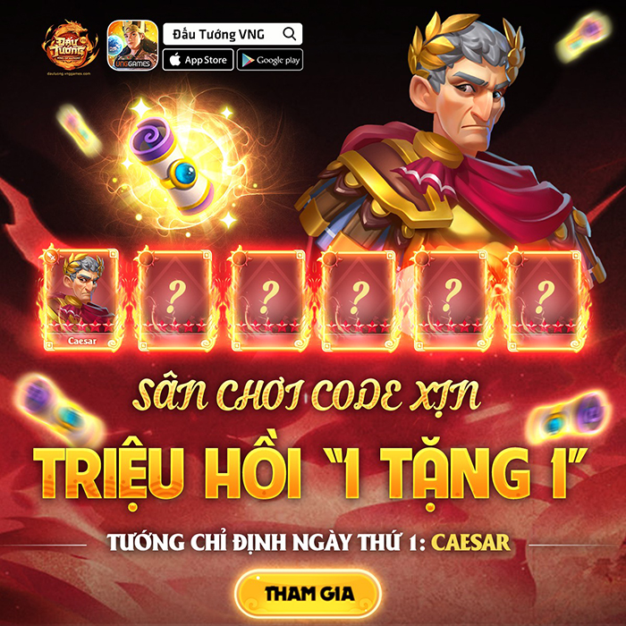 Chấn động giới game thủ: Đấu Tướng VNG lại “chơi lớn” tặng tướng xịn 6 ngày liên tiếp 1