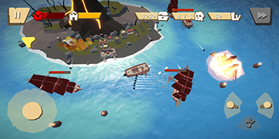 Thống trị đại dương trong game hành động cướp biển Pirates of the Skulls Bay