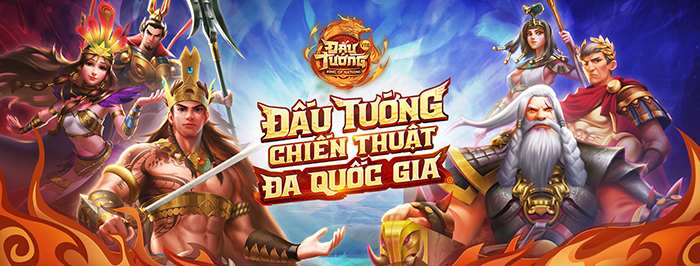 Tựa game đấu tướng chiến thuật đa quốc gia Đấu Tướng VNG “trình làng” song thần tướng Việt Nam 0