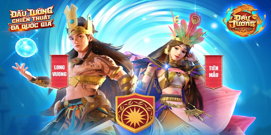 Tựa game đấu tướng chiến thuật đa quốc gia Đấu Tướng VNG “trình làng” song thần tướng Việt Nam