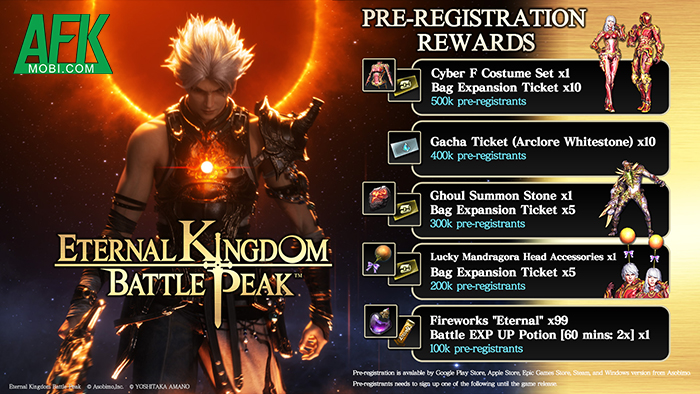 Game thủ đã có thể tải và cài đặt trước Eternal Kingdom Battle Peak 1