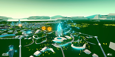 Xây dựng thế giới thiên đường dành cho nhân loại trong tựa game mô phỏng Building Arcadia