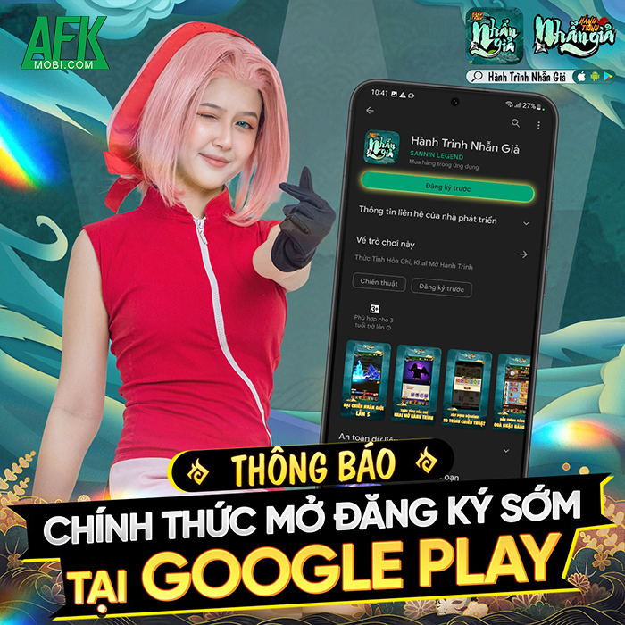 Hành Trình Nhẫn Giả ra mắt teaser, chính thức mở đăng ký trước trên Google Play 1