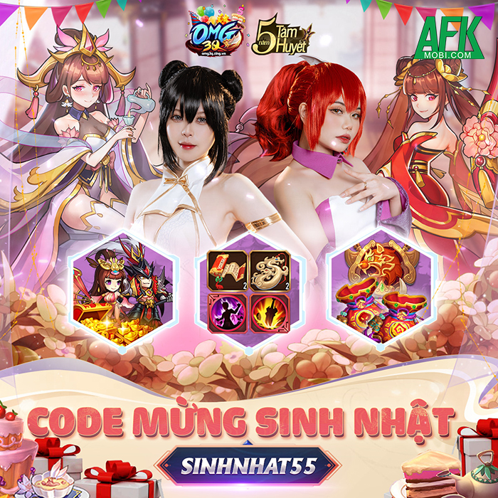 OMG 3Q VNG tung hàng loạt Giftcode cho game thủ khi giao lưu cùng Anh Nhi trên livestream mới nhất 7