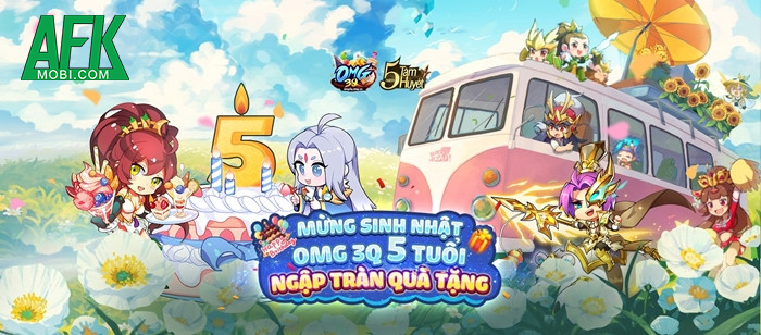 Nhiều phần quà cực chất từ sự kiện sinh nhật 5 tuổi của OMG 3Q VNG đã tìm được những chủ nhân đầu tiên 0