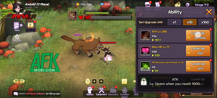 Succubus Idle game nhập vai hành động cho bạn hóa thân thành nữ quỷ xinh đẹp 1