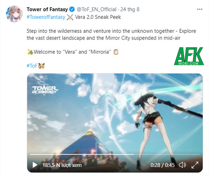 Tower of Fantasy hé lộ bản cập nhật 2.0, mang đến vùng đất hoàn toàn mới cho game thủ khám phá 1