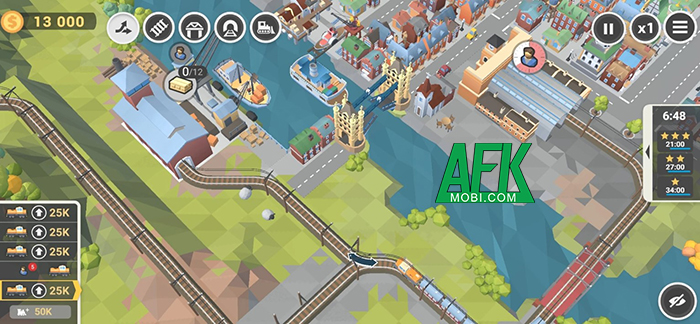 Trở thành ông vua đường sắt trong game giải đố độc đáo Train Valley 2: Train Tycoon 0