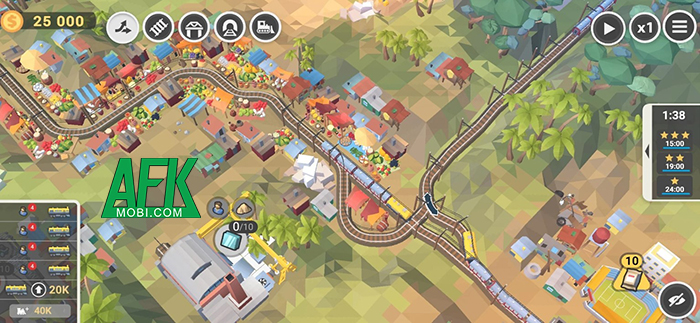 Trở thành ông vua đường sắt trong game giải đố độc đáo Train Valley 2: Train Tycoon 4
