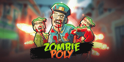 Zombie Poly game bắn súng diệt thây ma có đồ họa polygon cực ngộ nghĩnh