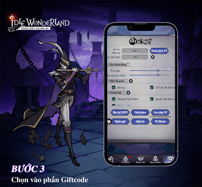 AFKMobi tặng nhiều gift code game Idle Wonderland – Vùng Đất Huyền Bí 0