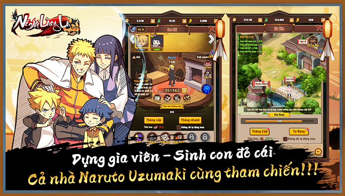 Trong Ninja Làng Lá: Truyền Kỳ bạn được sinh con đẻ cái, mang cả nhà Naruto Uzumaki ra ứng chiến!!! 0