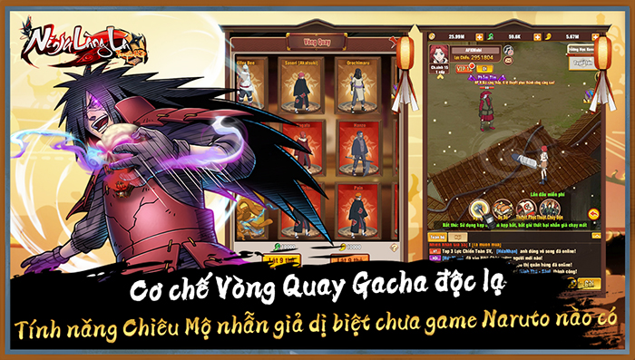 Ninja Làng Lá: Truyền Kỳ tặng miễn phí VIP 5, gói quà 5.000.000 VND tại bản Open Beta 6