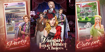 Khám phá thế giới ma cà rồng lãng mạn cùng Vampire Hunter – Love Choices