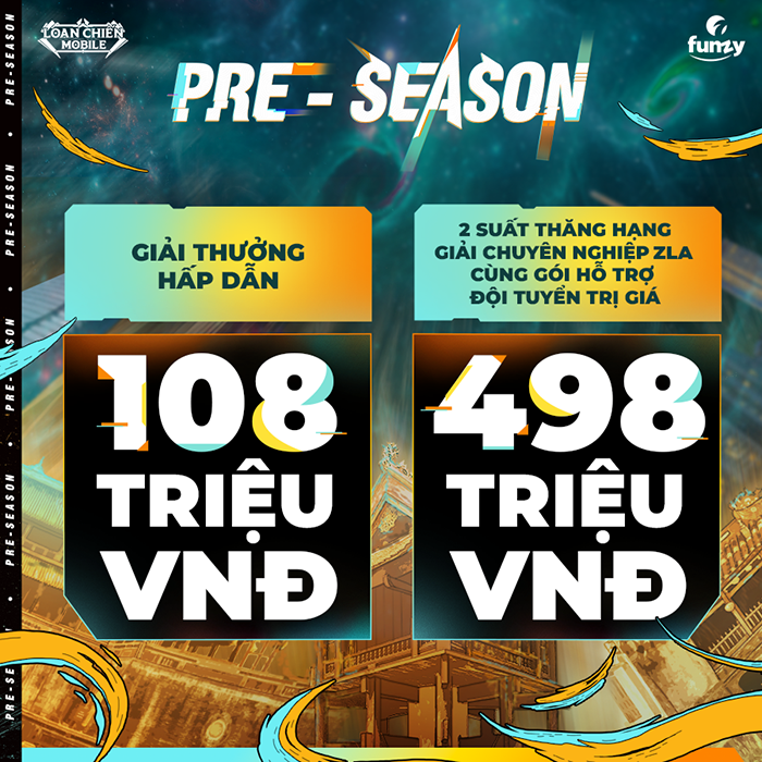 Đếm ngược ngày Pre-season Zaka'r League A của Loạn Chiến Mobile đóng cổng đăng ký 1