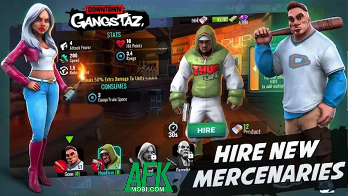 Trở thành trùm xã hội đen trong tựa game Downtown Gangstaz: Online War 1