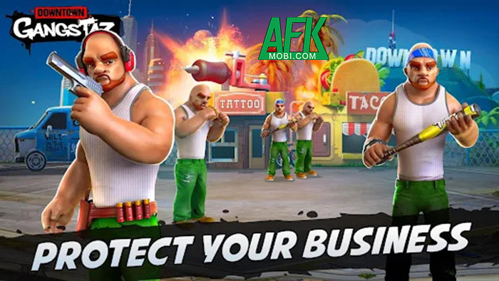 Trở thành trùm xã hội đen trong tựa game Downtown Gangstaz: Online War 4
