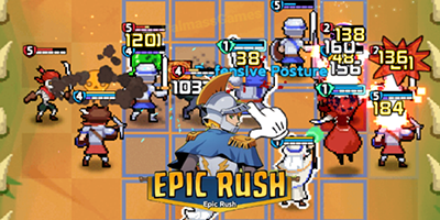 EPIC Rush game chiến thuật nhàn rỗi “phá cách” nhờ đồ họa pixel đầy ấn tượng