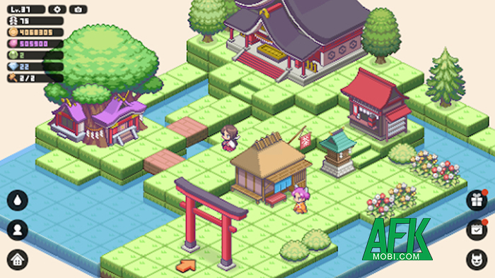 Khám phá các ngôi đền đầy màu sắc tại Nhật Bản trong game sandbox tuyệt đẹp Pixel Shrine JINJA 2