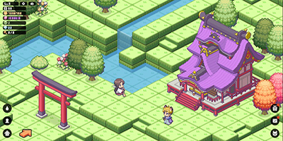 Khám phá các ngôi đền đầy màu sắc tại Nhật Bản trong game sandbox tuyệt đẹp Pixel Shrine JINJA