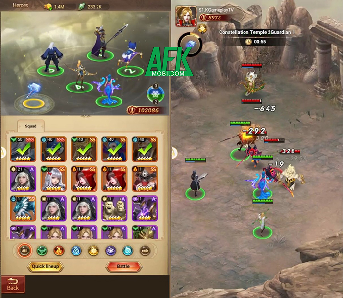 Arena Mania: Magic Heroes CCG game thẻ tướng màn hình dọc phong cách fantasy cổ điển 0