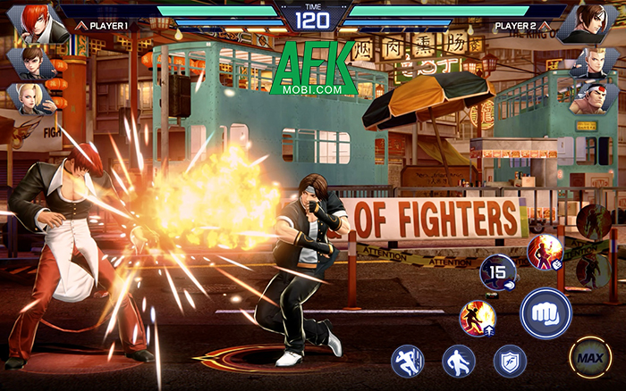 The King of Fighters Arena mang chất đối kháng đầy máu lửa của 